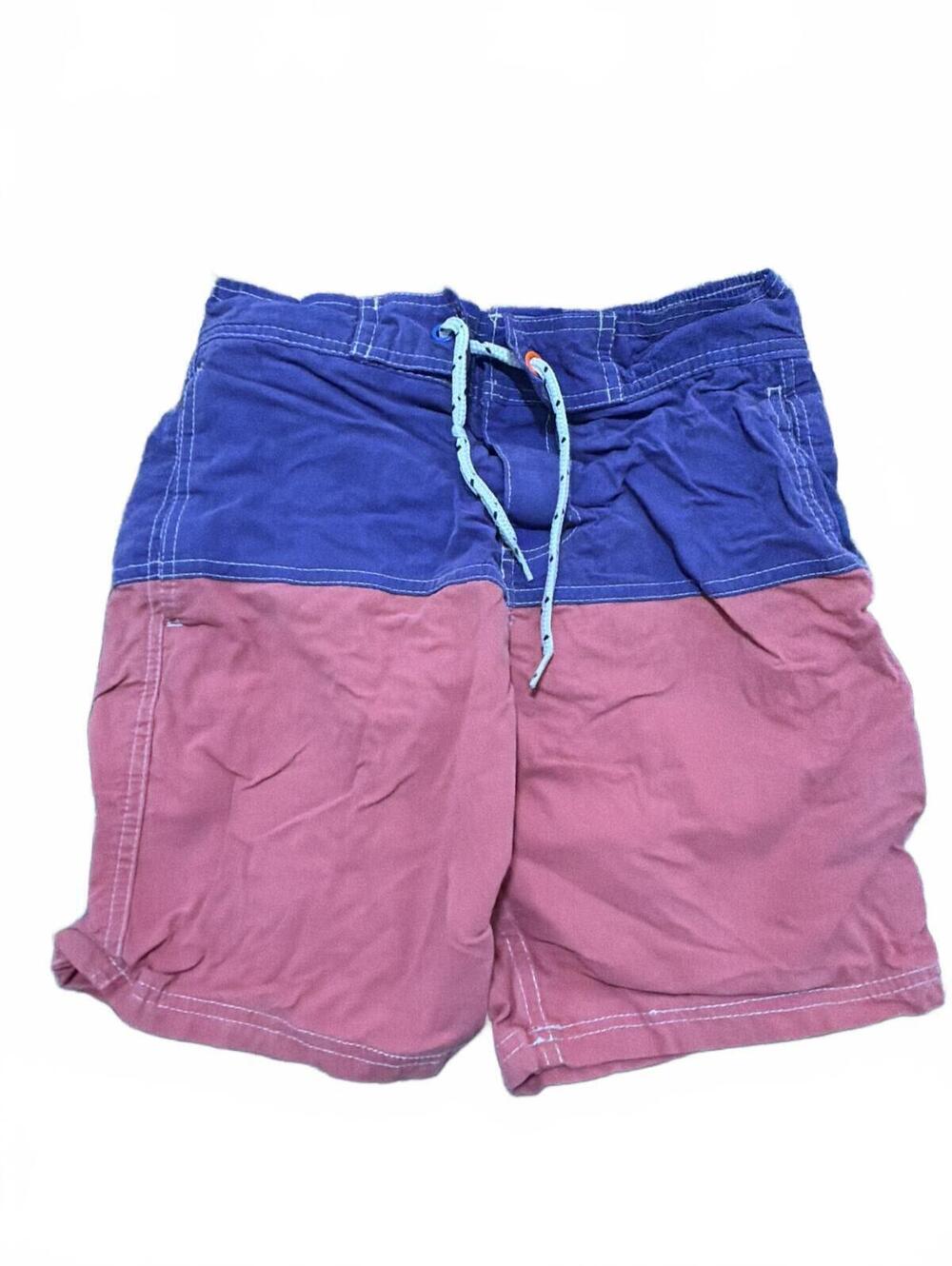 Boden Colorblock Swim Trunks 11-12Y